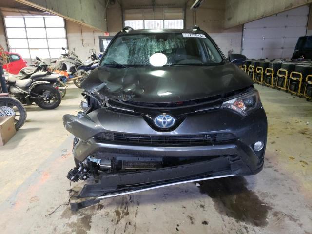 JTMRJREV3HD118058 - 2017 TOYOTA RAV4 HV LE GRAY photo 5