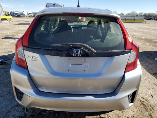 JHMGK5H50GX016852 - 2016 HONDA FIT LX SILVER photo 6