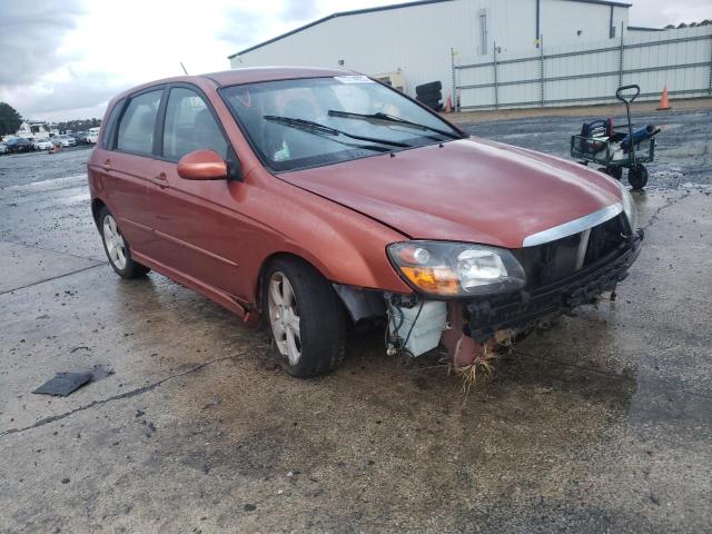 KNAFE161285012552 - 2008 KIA SPECTRA5 5 SX ORANGE photo 4