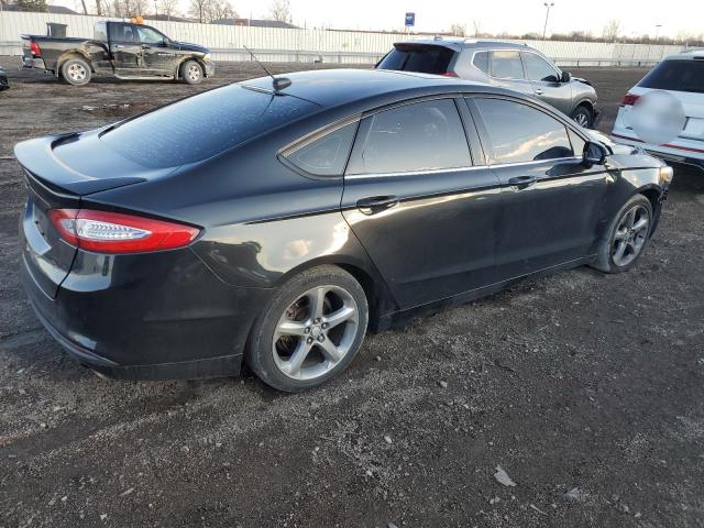 3FA6P0HR9DR154324 - 2013 FORD FUSION SE BLACK photo 3