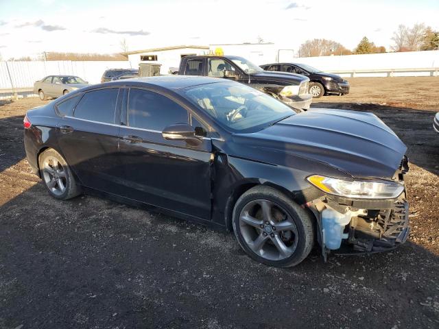 3FA6P0HR9DR154324 - 2013 FORD FUSION SE BLACK photo 4