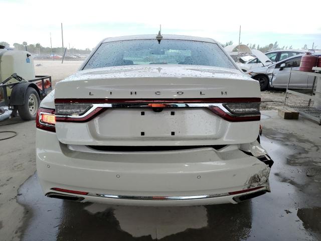 1LN6L9PK6L5602398 - 2020 LINCOLN CONTINENTA WHITE photo 6