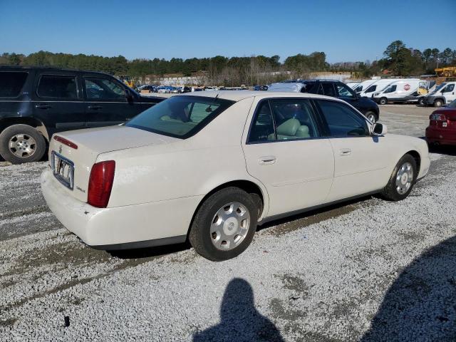 1G6KD54Y02U195056 - 2002 CADILLAC DEVILLE WHITE photo 3