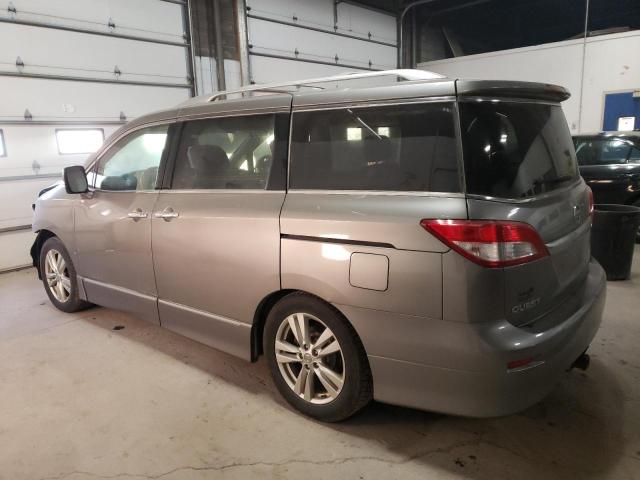 JN8AE2KP0C9037825 - 2012 NISSAN QUEST S SILVER photo 2