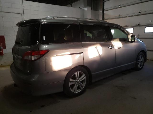 JN8AE2KP0C9037825 - 2012 NISSAN QUEST S SILVER photo 3