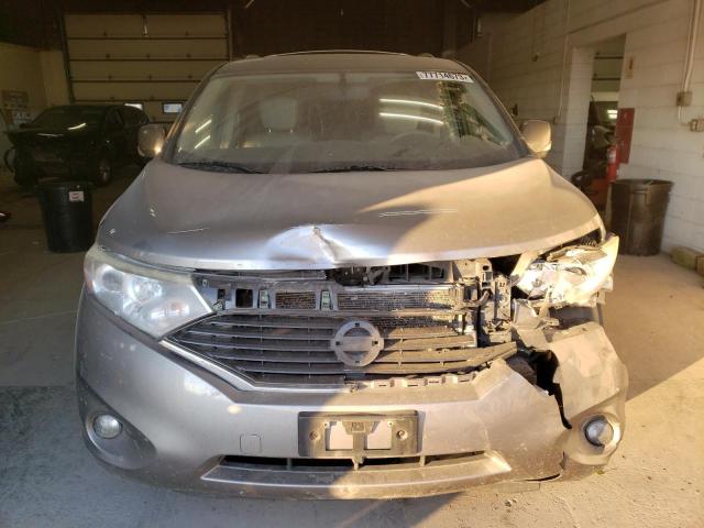 JN8AE2KP0C9037825 - 2012 NISSAN QUEST S SILVER photo 5