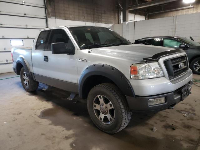 1FTPX14584FA08565 - 2004 FORD F150 SILVER photo 4