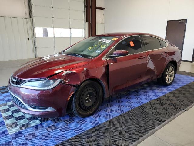 1C3CCCAB4FN680037 - 2015 CHRYSLER 200 LIMITED RED photo 1