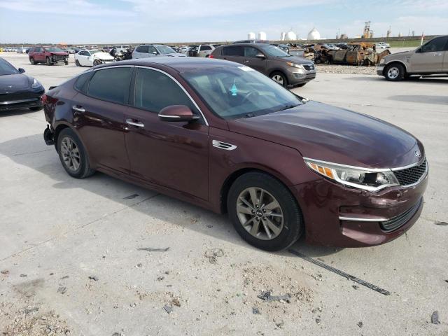 5XXGT4L14GG014381 - 2016 KIA OPTIMA LX MAROON photo 4