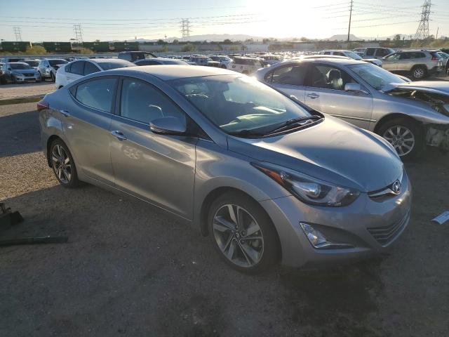 KMHDH4AE5FU327938 - 2015 HYUNDAI ELANTRA SE CHARCOAL photo 4