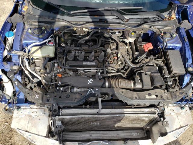 SHHFK7H76HU201587 - 2017 HONDA CIVIC EXL ლურჯი ფოტო 11