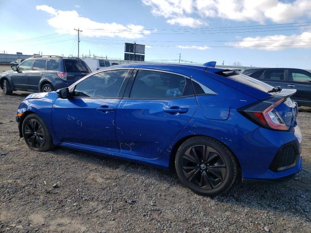 SHHFK7H76HU201587 - 2017 HONDA CIVIC EXL ლურჯი ფოტო 2