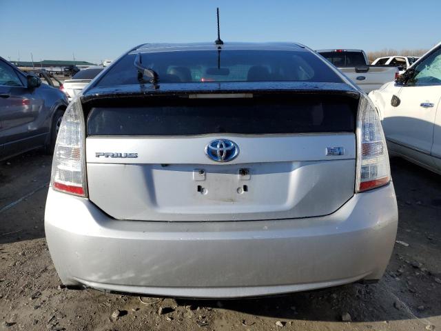 JTDKN3DU4A0068974 - 2010 TOYOTA PRIUS SILVER photo 6