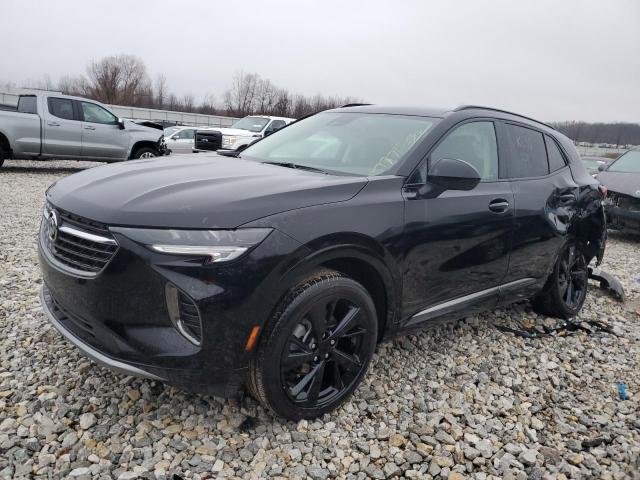 LRBFZMR48MD164168 - 2021 BUICK ENVISION PREFERRED BLACK photo 1