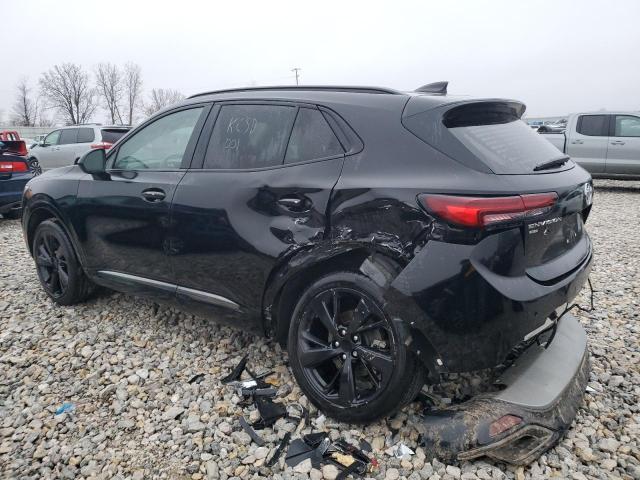 LRBFZMR48MD164168 - 2021 BUICK ENVISION PREFERRED BLACK photo 2