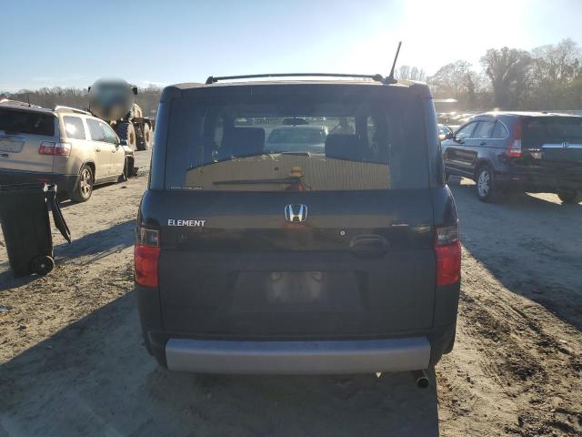 5J6YH28646L002187 - 2006 HONDA ELEMENT EX BLACK photo 6