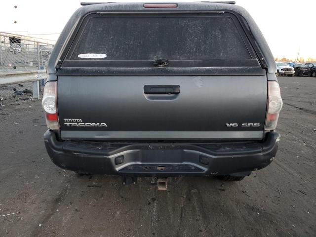 3TMMU52N39M011449 - 2009 TOYOTA TACOMA DOUBLE CAB LONG BED GRAY photo 6