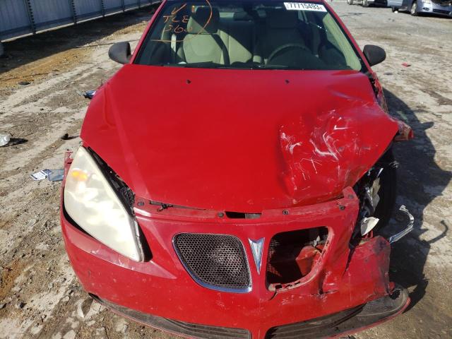 1G2ZH558164249103 - 2006 PONTIAC G6 GT RED photo 11