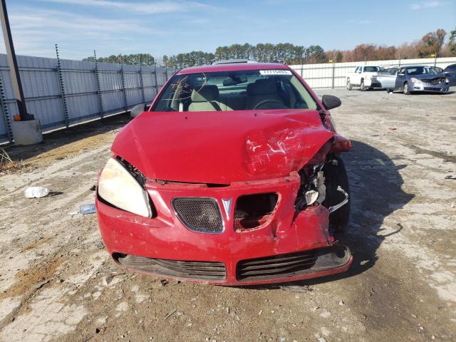 1G2ZH558164249103 - 2006 PONTIAC G6 GT RED photo 5