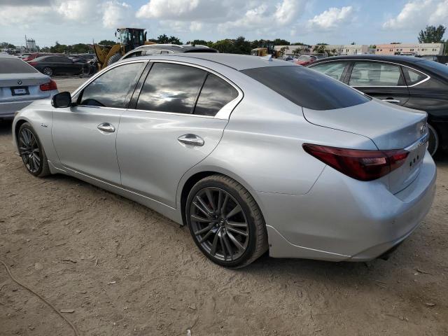 JN1FV7AP4KM760348 - 2019 INFINITI Q50 RED SPORT 400 SILVER photo 2