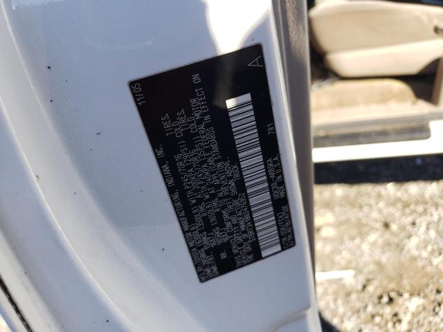 5TBRT34186S476952 - 2006 TOYOTA TUNDRA ACCESS CAB SR5 WHITE photo 12