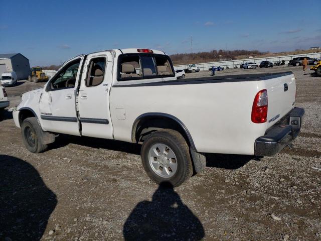 5TBRT34186S476952 - 2006 TOYOTA TUNDRA ACCESS CAB SR5 WHITE photo 2