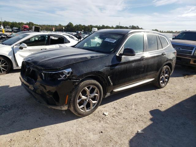 5UX43DP03N9K71772 - 2022 BMW X3 SDRIVE30I BLACK photo 1