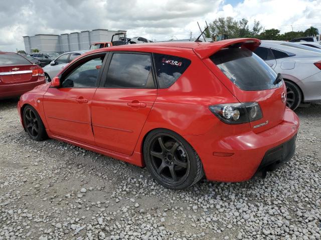 JM1BK34L081854436 - 2008 MAZDA SPEED 3 RED photo 2