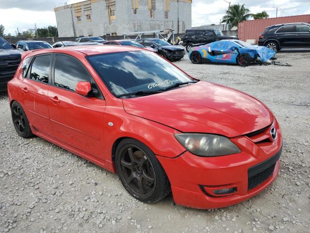 JM1BK34L081854436 - 2008 MAZDA SPEED 3 RED photo 4