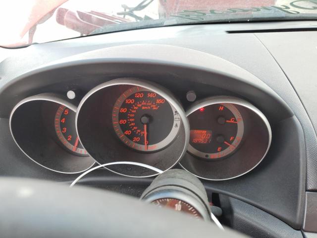 JM1BK34L081854436 - 2008 MAZDA SPEED 3 RED photo 9