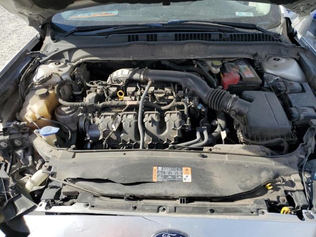 3FA6P0H96ER111674 - 2014 FORD FUSION SE SILVER photo 11