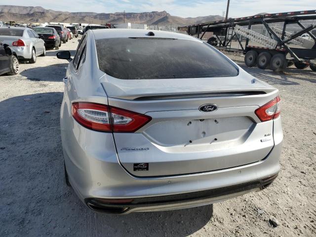 3FA6P0H96ER111674 - 2014 FORD FUSION SE SILVER photo 6