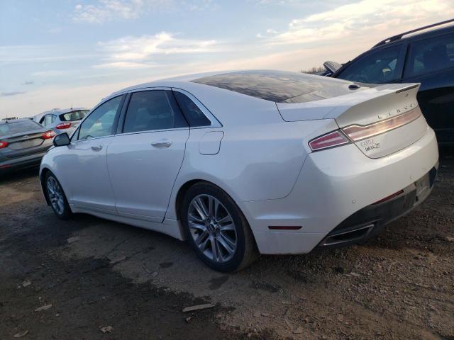 3LN6L2LU4FR623282 - 2015 LINCOLN MKZ HYBRID WHITE photo 2