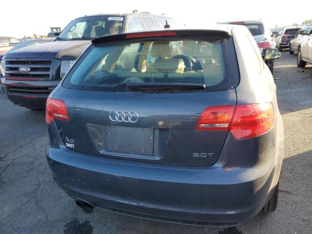 WAUHE98P89A015876 - 2009 AUDI A3 2.0T BLUE photo 6