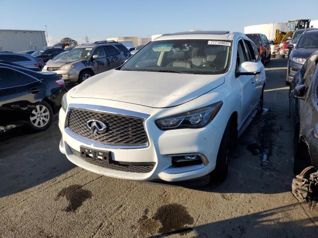 5N1AL0MNXGC524889 - 2016 INFINITI QX60 WHITE photo 1