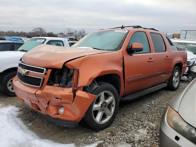 3GNFK12387G261357 - 2007 CHEVROLET AVALANCHE K1500 ORANGE photo 1