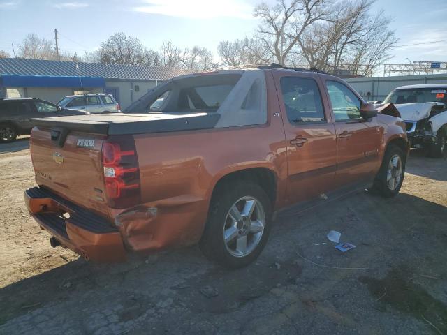 3GNFK12387G261357 - 2007 CHEVROLET AVALANCHE K1500 ORANGE photo 3