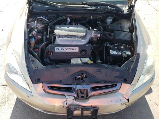 1HGCM66554A074605 - 2004 HONDA ACCORD EX GOLD photo 11