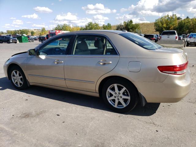 1HGCM66554A074605 - 2004 HONDA ACCORD EX GOLD photo 2