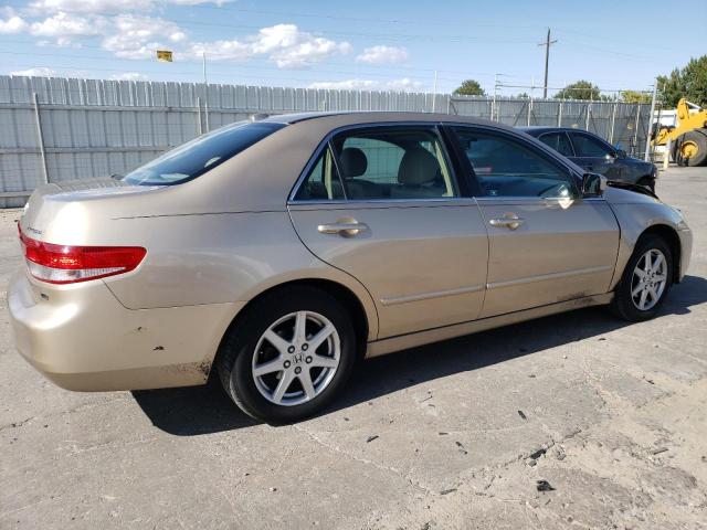 1HGCM66554A074605 - 2004 HONDA ACCORD EX GOLD photo 3