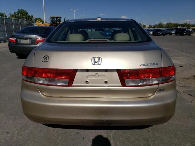 1HGCM66554A074605 - 2004 HONDA ACCORD EX GOLD photo 6