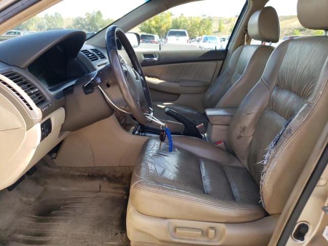 1HGCM66554A074605 - 2004 HONDA ACCORD EX GOLD photo 7