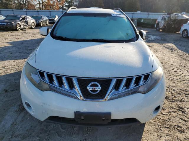 JN8AZ18W69W106458 - 2009 NISSAN MURANO S WHITE photo 5