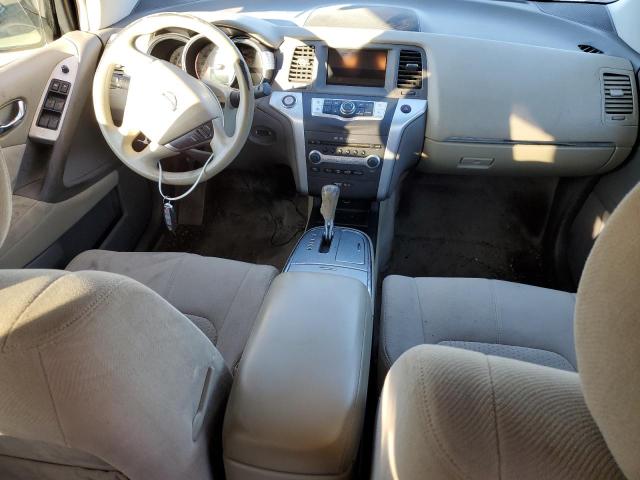 JN8AZ18W69W106458 - 2009 NISSAN MURANO S WHITE photo 8