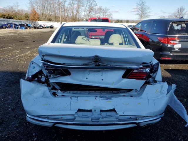 1HGCR2F85HA098459 - 2017 HONDA ACCORD EXL WHITE photo 6