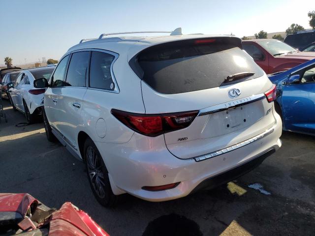 5N1DL0MM0KC534408 - 2019 INFINITI QX60 LUXE WHITE photo 2