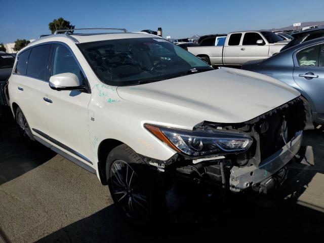 5N1DL0MM0KC534408 - 2019 INFINITI QX60 LUXE WHITE photo 4