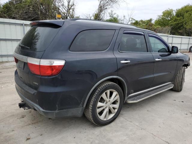 1D4RD4GG6BC652762 - 2011 DODGE DURANGO CREW BLUE photo 3