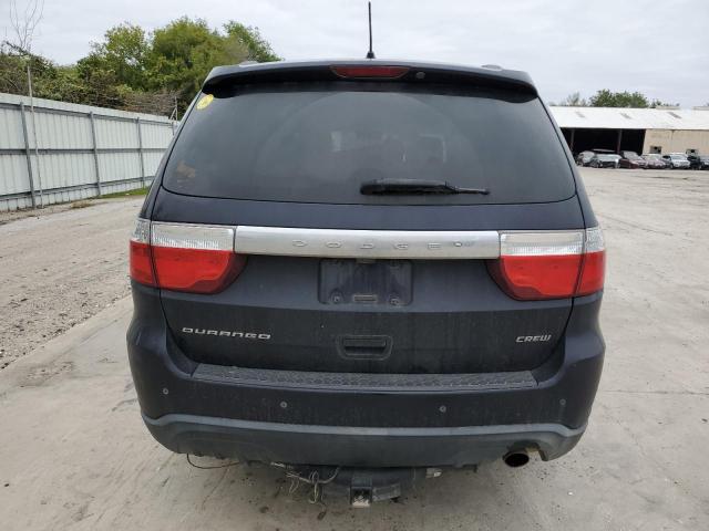 1D4RD4GG6BC652762 - 2011 DODGE DURANGO CREW BLUE photo 6