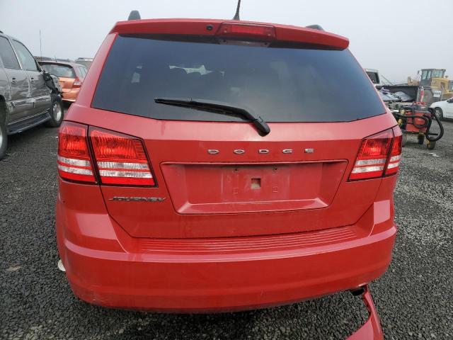 3C4PDCAB8HT605290 - 2017 DODGE JOURNEY SE RED photo 6